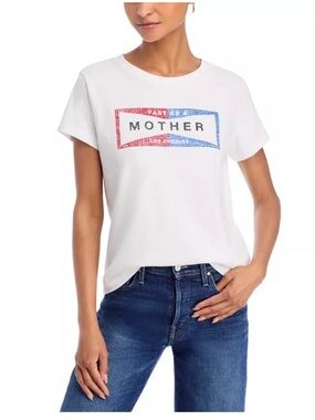 MOTHER The Boxy Goodie Goodie Graphic Tee